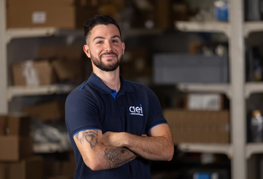 Guilhem, technicien air équipement industriel